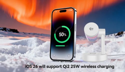 Latest company blogs about iOS 26 supports Qi2 25W wireless charging.