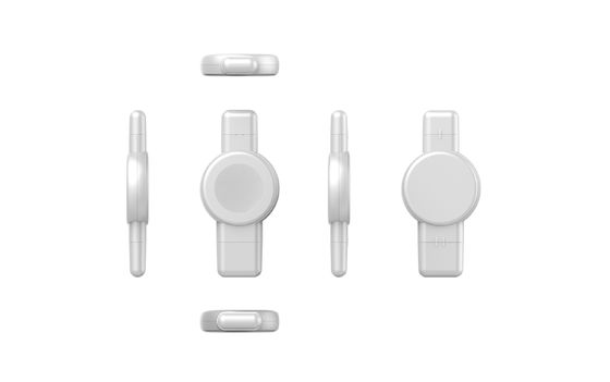 Good price 6mm Transmission White Portable Watch Wireless Charger 3 In 1 Samsung/Apple online