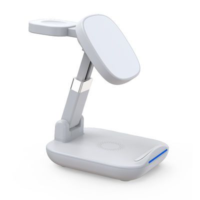 Good price 15W Foldable Wireless Charging Fast Charging ABS 3 In 1 Fast Charging Station online