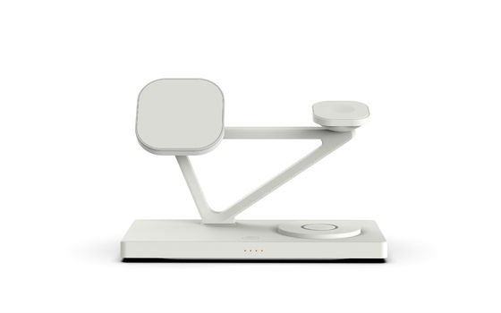 Good price 15watt 360g Compatible 5 In 1 Magnetic Wireless Charger With Night Light 2w Black And White online