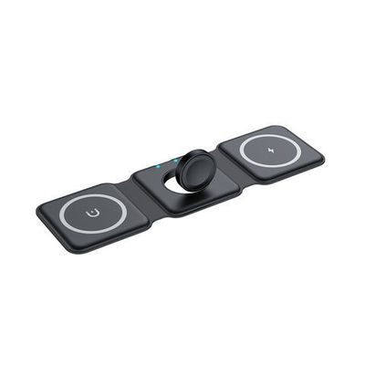 Good price Stylish 15W Apple Wireless Travel Charger Magnetic Foldable Wireless Charger For Phone online