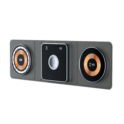Good price Portable 15w Multifunctional Wireless Charger 3 In 1 Magnetic Earphone Iphone iwatch online