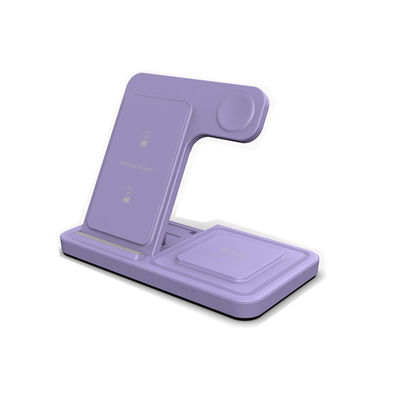 Good price CE/FCC/ROHS Ultra-Thin 3-In-1 Multi-Function Wireless Charger For Apple Phones, Earphones, And Watches online