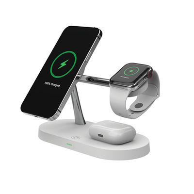 Good price Zinc Alloy Multifunctional Wireless Charging Station 9v 4A LED Light Wireless Charger online