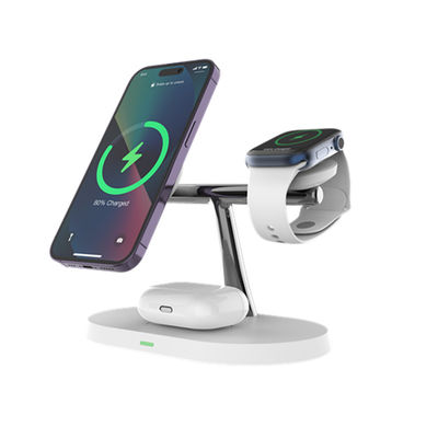Good price Type-C Aii In One Wireless Charging Suitable For Mobile Phone Earphones Watch Black And White online