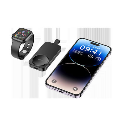 Good price Compact Design Wireless Watch Charger Power Bank 4 LED Indicator 2-8mm Charging Distance online