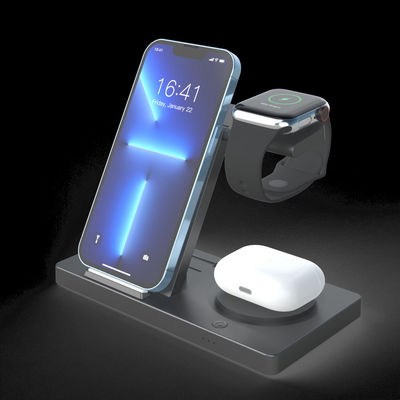 Good price Night Light 3W Foldable Wireless Charging Station with Custom Logo online