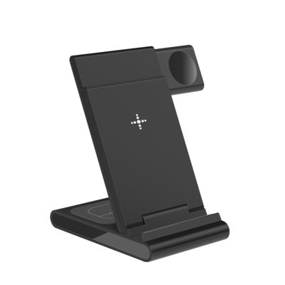 Good price Holes Design Folding Wireless Charger ABS PC 21W White/Black All In One Wireless Charger Stand online