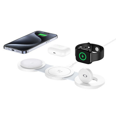 Good price 3 Fold 20W Wireless Charging Station With 5W/7.5W/10W/15W Magnetic Charger And Indicator Light online