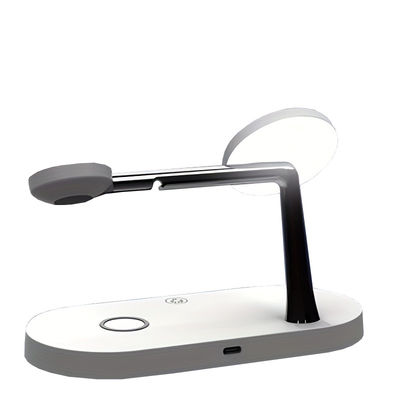Good price ABS Zinc Alloy and USB-A Output Interface 4-in-1 Wireless Charging Station for Smart Devices online