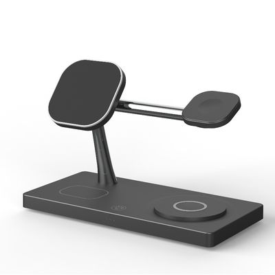 Good price 15W All In One Wireless Charger With Working Frequency 110-205KHz ABS Zinc Alloy online