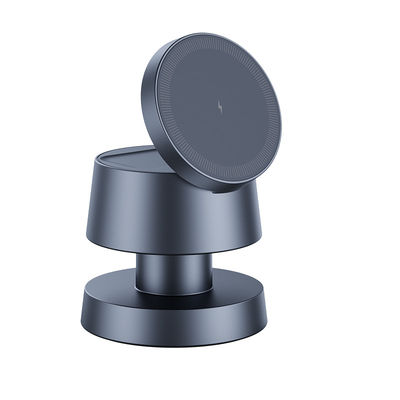 Good price Black Portable Wireless Charger With 95*95*78mm Size 15W/10w/7.5W/5W Charging Power online