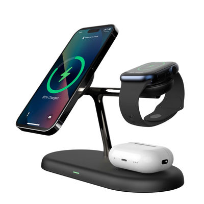Good price T256 Magnetic Wireless Charger 3-in-1 Fast Charging Station Foldable Travel for iPhone 17/16/15/14/13 Watch Airpods online