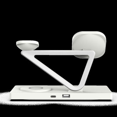 Good price Aluminum Alloy ABS Induction Wireless Charging Pad Magnetic Charger Output 5W 7.5W 10W 15W Max Compact and Durable Design online