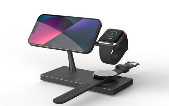 Good price T218 Muilt-Functional Wireless Fast Charger Dual 15W Support Apple And Samsung Watches With Night Light online