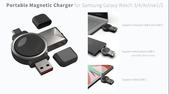 Good price 2025 New T304-S Timess Efficient Wireless Charger Support Apple And Samsung Peoducts Zine Dual Interface Charger online