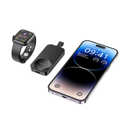 Good price 2025 New X550 Wireless Charger For Apple Watch 1000mah Mini Power Bank Portable Watch Charger online