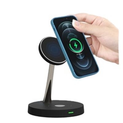 Good price All In One Wireless Charger with 15W Magnetic Charging Built-in Phone Stand and ABS Zinc Alloy for iPhone 12-16 online