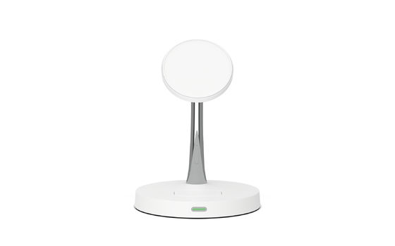 Good price 15w 10w 7.5w 5w Metal Wireless Charger Zinc Alloy Black and white with night light 2w online