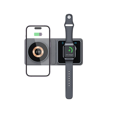 Good price Gray All In One Wireless Charger Magsafe Wireless Charger For Phone Earphone Watch online