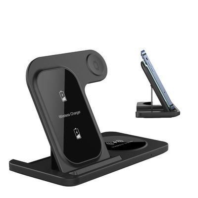 3-In-1 Foldable design apple Wireless Charger Efficient Charging Easy To Carry