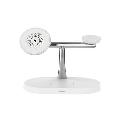 Fast ABS Wireless Charging Stable Current Magnetic Apple 3 In 1 Charging Stand
