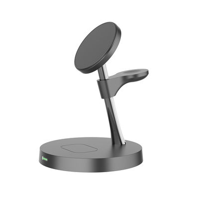 Good price High Frequency All In One Magnetic Wireless Charging Station For Samsung Apple 15W Max online