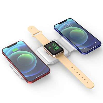 Good price 15W Fast Charging Portable Wireless Charger For Watches QC3.0 Charging Black/White online