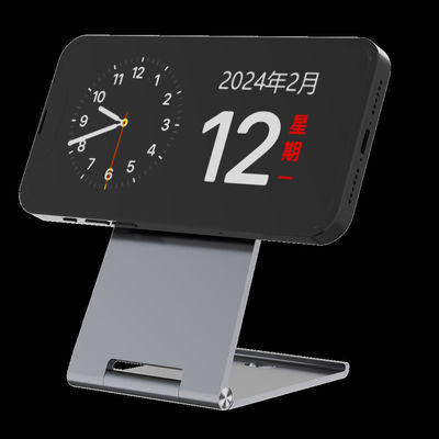 Good price Aluminum Alloy Qi 2 Metal Wireless Charger With USB C Interface And Damping Folding Design online