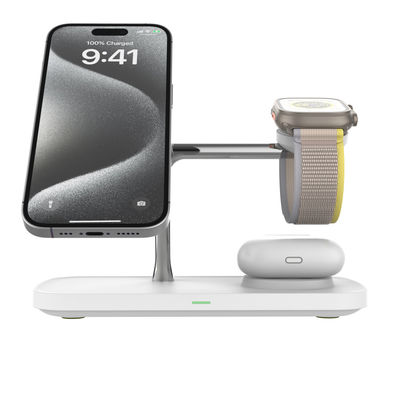 Qi 2 All in 1 Wireless Charging Station For Apple & Samsung