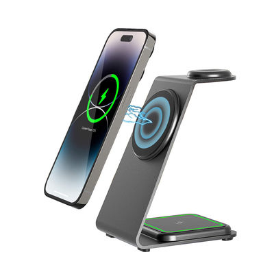 Good price Wireless Aluminum Alloy Charging Stand 15W PD/QC Compatible with iPhone/Samsung/Other Qi Devices online