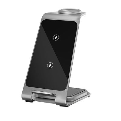 Good price 3-in-1 Aluminum Wireless Charging Stand For IPhone/Samsung USB C Interface online