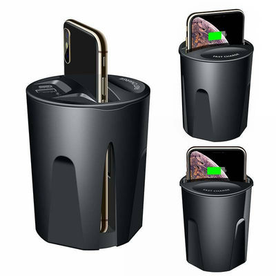 Good price Qi Smart Phone Car Wireless Charging With USB 5V/2A Charging online
