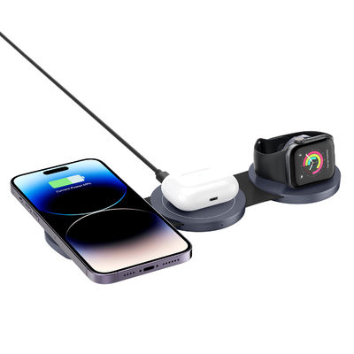 Good price 3-Fold Wireless Charging Pad 15W Fast Charging For Apple With Customizable Logo online