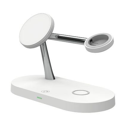 Good price Multi-functional Magnetic Wireless Charging Station With Night Light For Qi Phones & Earbuds online