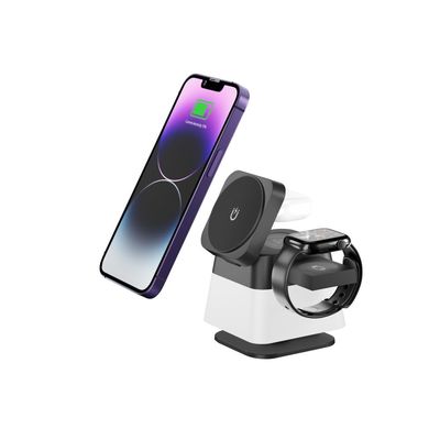 Good price 4-in-1 Rotational Foldable Wireless Charger With RGB Light online