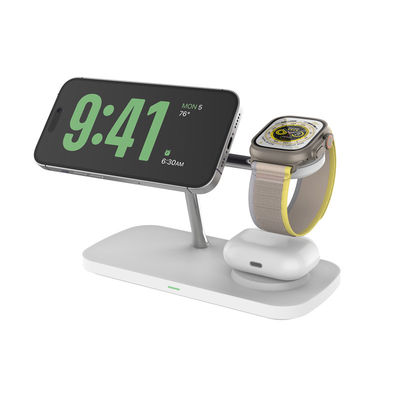 Good price QI2 5 in 1 Magnetic Wireless Charger iPhone Stand 15W Fast Mag-Safe Charger for iPhone 17/17 Pro/17 Air/17 Pro Max 16/15/14/13/12 Series Apple Magnet Wireless Charging Station/Pad for AirPods online