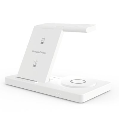5 In 1 Foldable Fast Wireless Charger 15W With LED Indicating Light Accept Customized