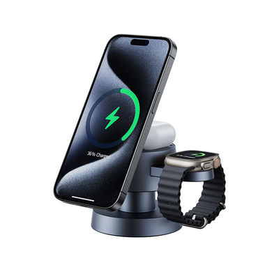 Good price New Design Wireless Charging Station With Night Lamp For IPhone Airpods And IWatch online