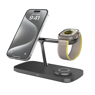 Good price Advanced Wireless Charging Station with 15W and 3W Power for Phones and Watches online