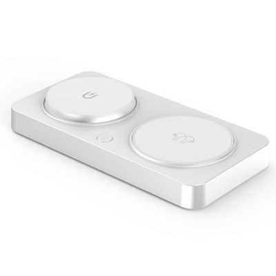 Folding 3 In 1 Travel Wireless Charger with lighing design 1w for charging phone iwatch earphone