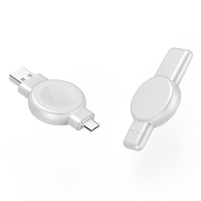 Good price 15g Net Weight Smart Watch Wireless Charger White/Black Compatible with Iwatch Samsung Watch Charging online