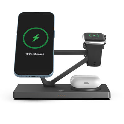 Good price black white 5 In 1 Wireless  Charger Abs Material Conversion efficiency greater than 75% online