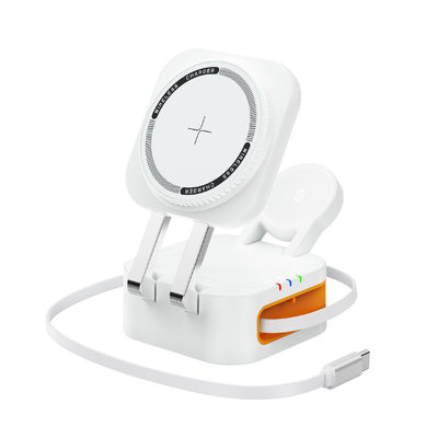 Good price 3 In 1 Desktop Wireless Charging 70 X 70 X 41mm 5w/7.5w/10w/15w Output 9v-3a 12v-1.5a Adapter online