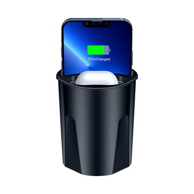 Good price ABS Car Wireless Charger with 15W/10W/7.5W/5W Wireless Charging Power and DC 12V 5A Input Parameters online