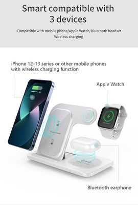 Good price 3-In 1 Wireless Fast Charger Apple/Samsung 15W/10W Stand Charger Support Apple Watch  QiI Chargering Protocol Standard Charger online