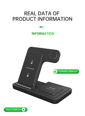Good price T288 15w/10w Dual Interface Wireless Fast Charger Stand for iPhone and Samsung 2025 Mobile Phone Charging Bracket online