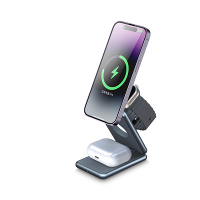 2025 New Ak09 Mobile Phone Charger 15W/10W Support Apple And Samsung Products Bracket Charging
