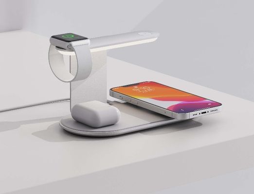 V2206 Wireless Charger and Mobile Phone Bracket Support 5W/7.5W/10W/15W Charging for Phones and Earphones