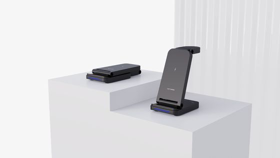 Foldable ABS Metal S90 Mobile Phone Charger with Light for Apple and Samsung Products 9V-2A 5V-3A